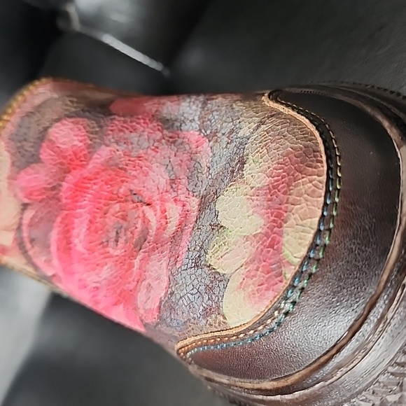 L'Artiste Rosea Spring Step Slip on Sneaker Floral Leather EU 40 - Picture 9 of 11